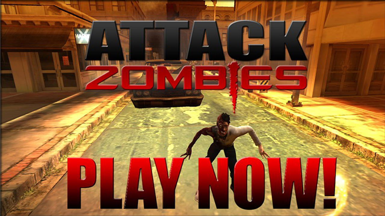 Screenshot of Zombies Attack 3D