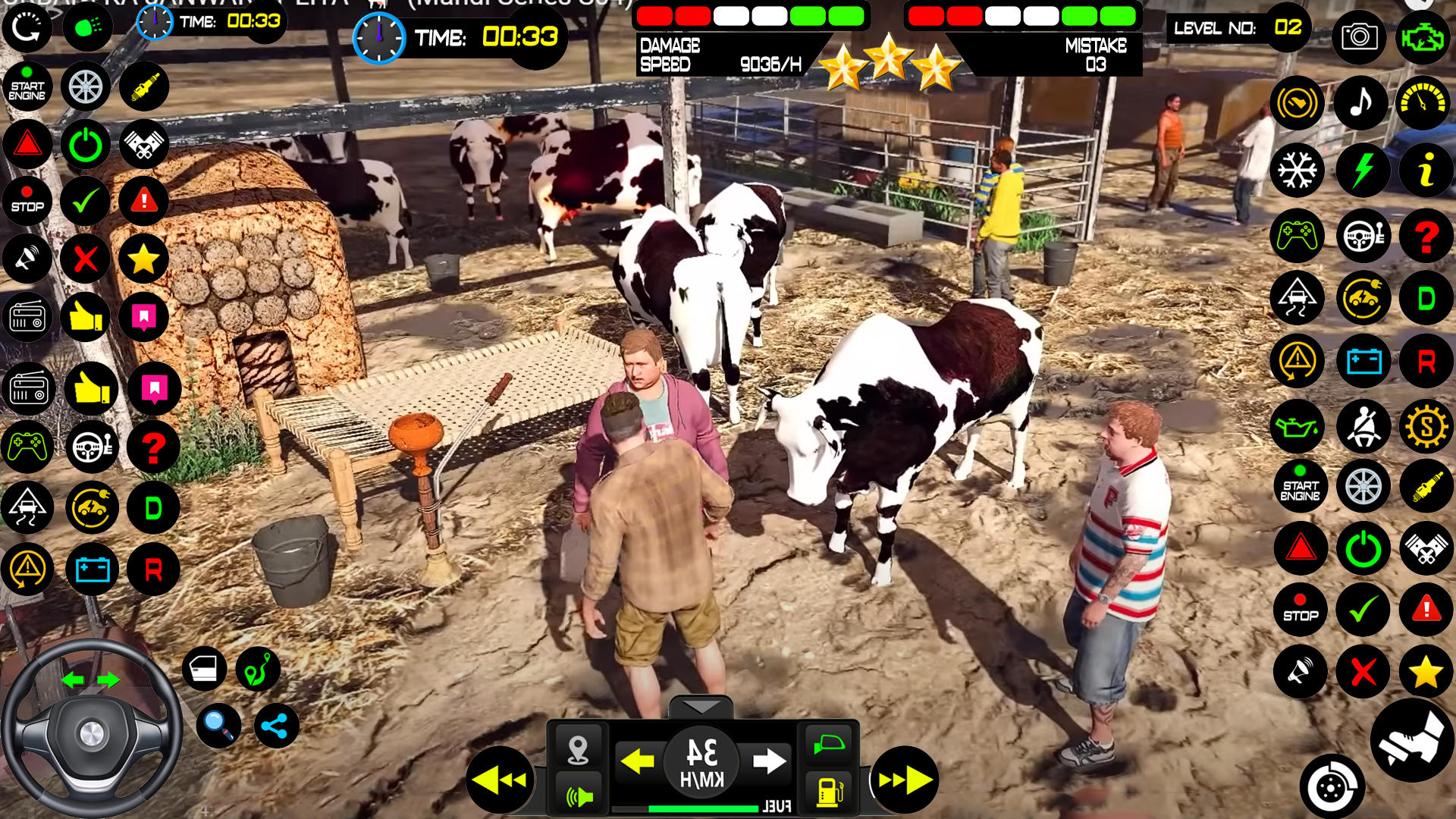 Screenshot of Cargo Animal Truck Games 2024