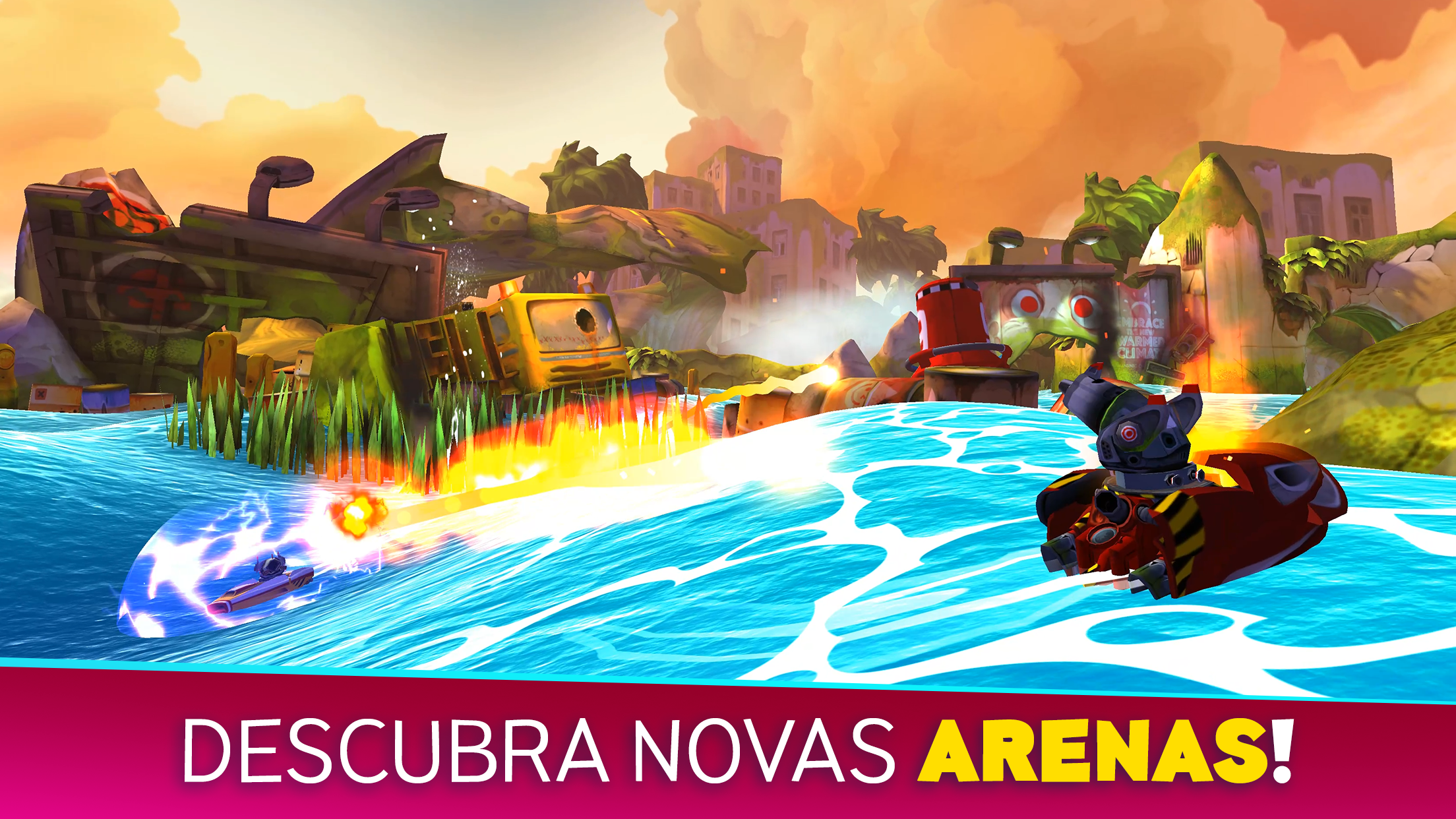 Captura de Tela do Jogo Battle Bay