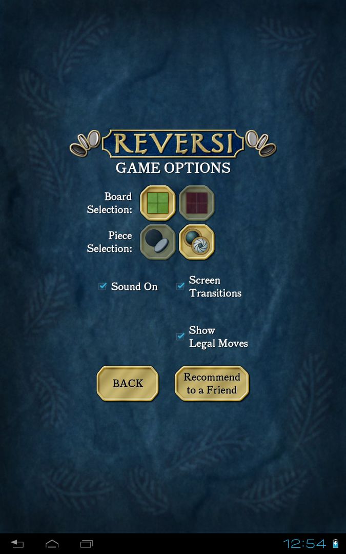 Screenshot of Reversi Pro