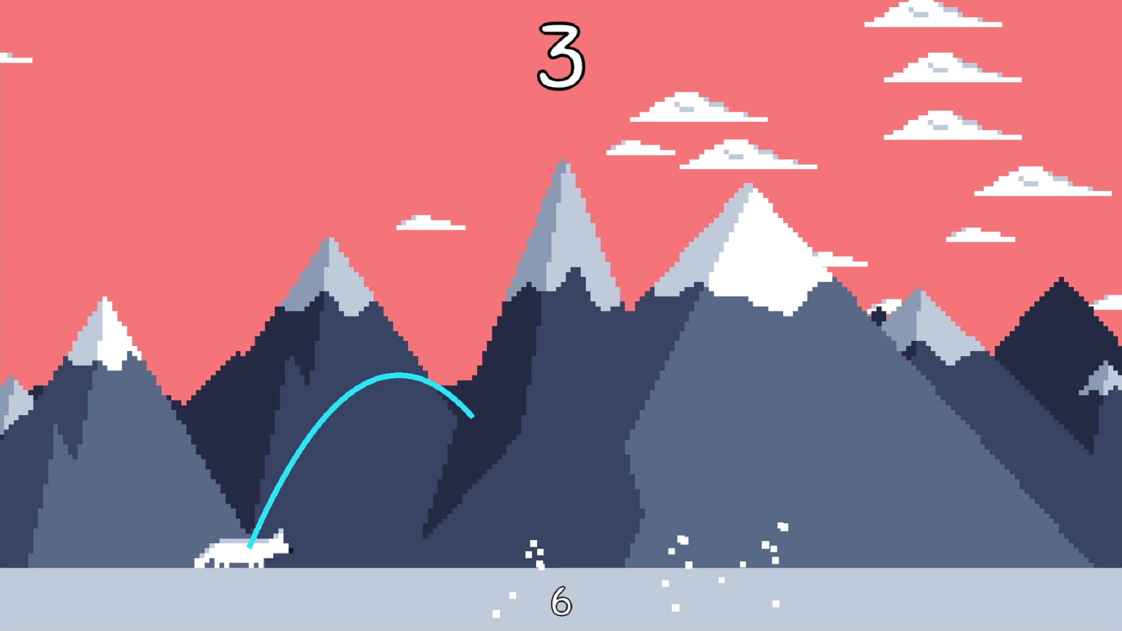 Screenshot of Snow Pounce