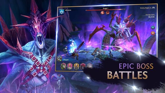 Cuplikan Layar Game Heroes of the Dark: Squad RPG