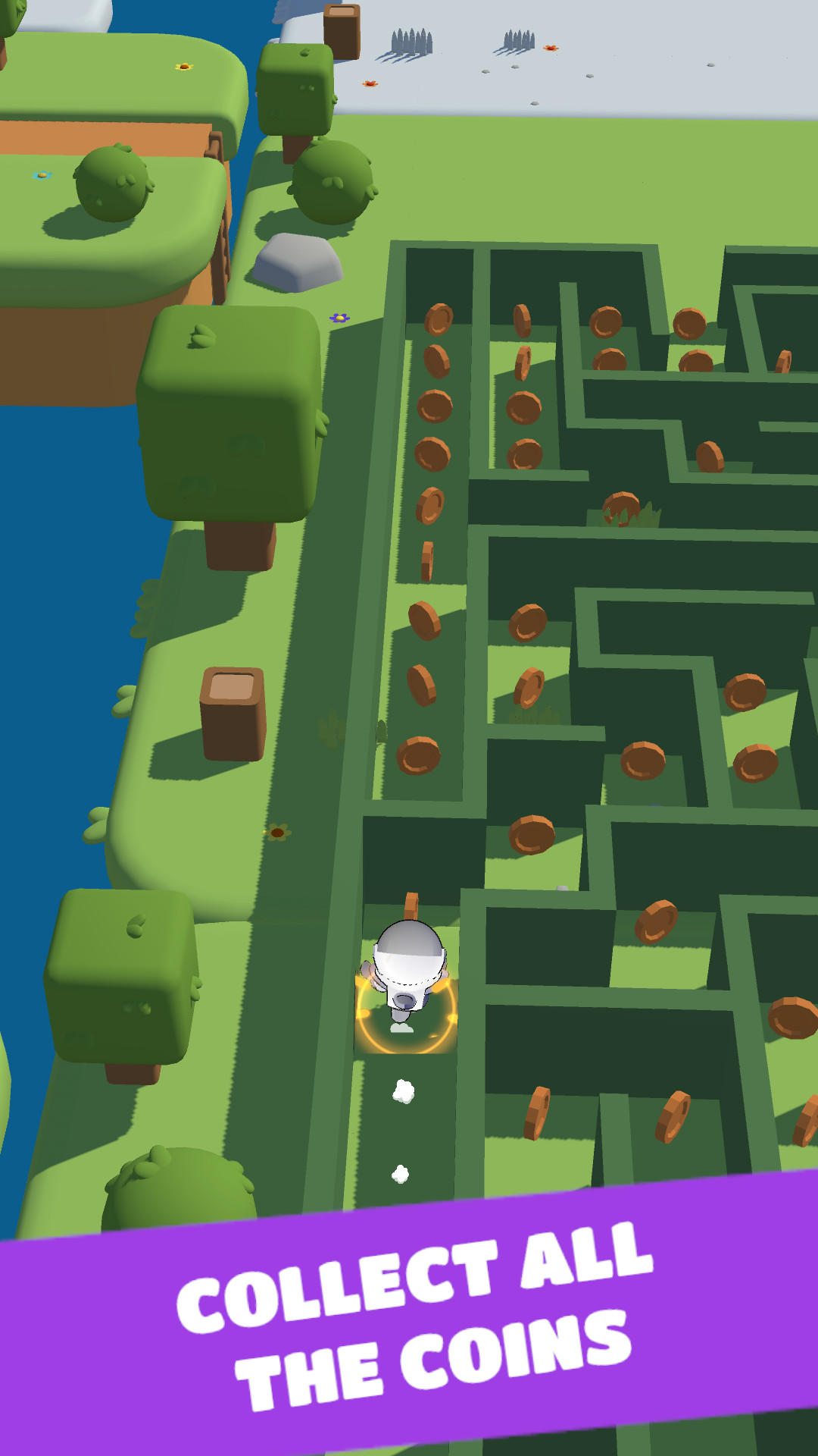 Maze Speedrunner Game Screenshot