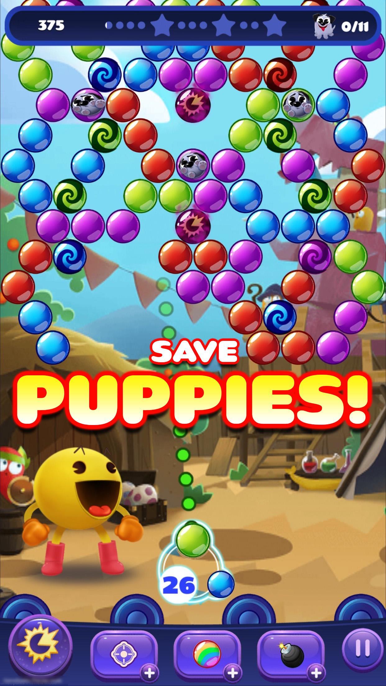 PAC-MAN Pop Game Screenshot