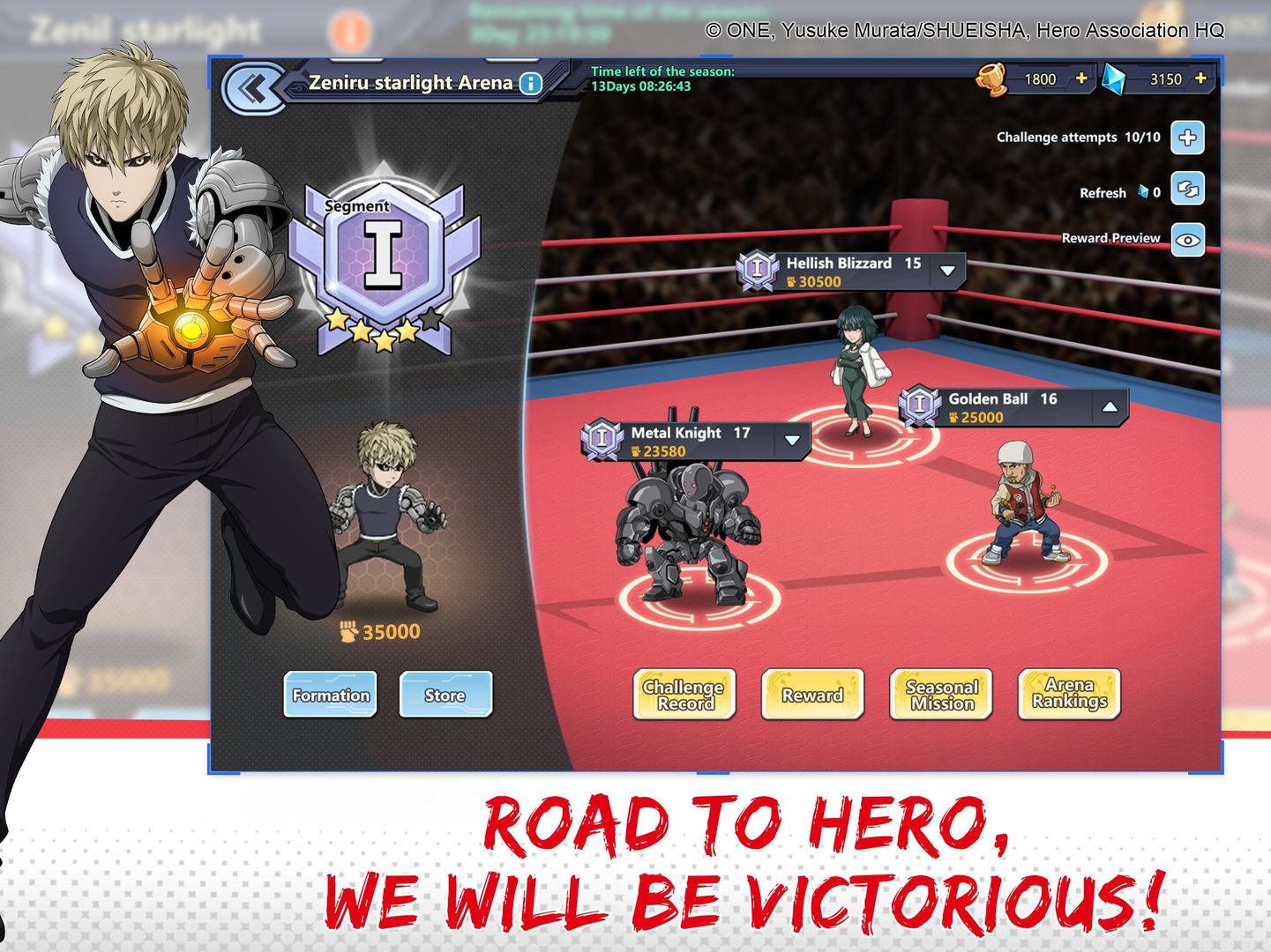 Screenshot of One-Punch Man: Road to Hero