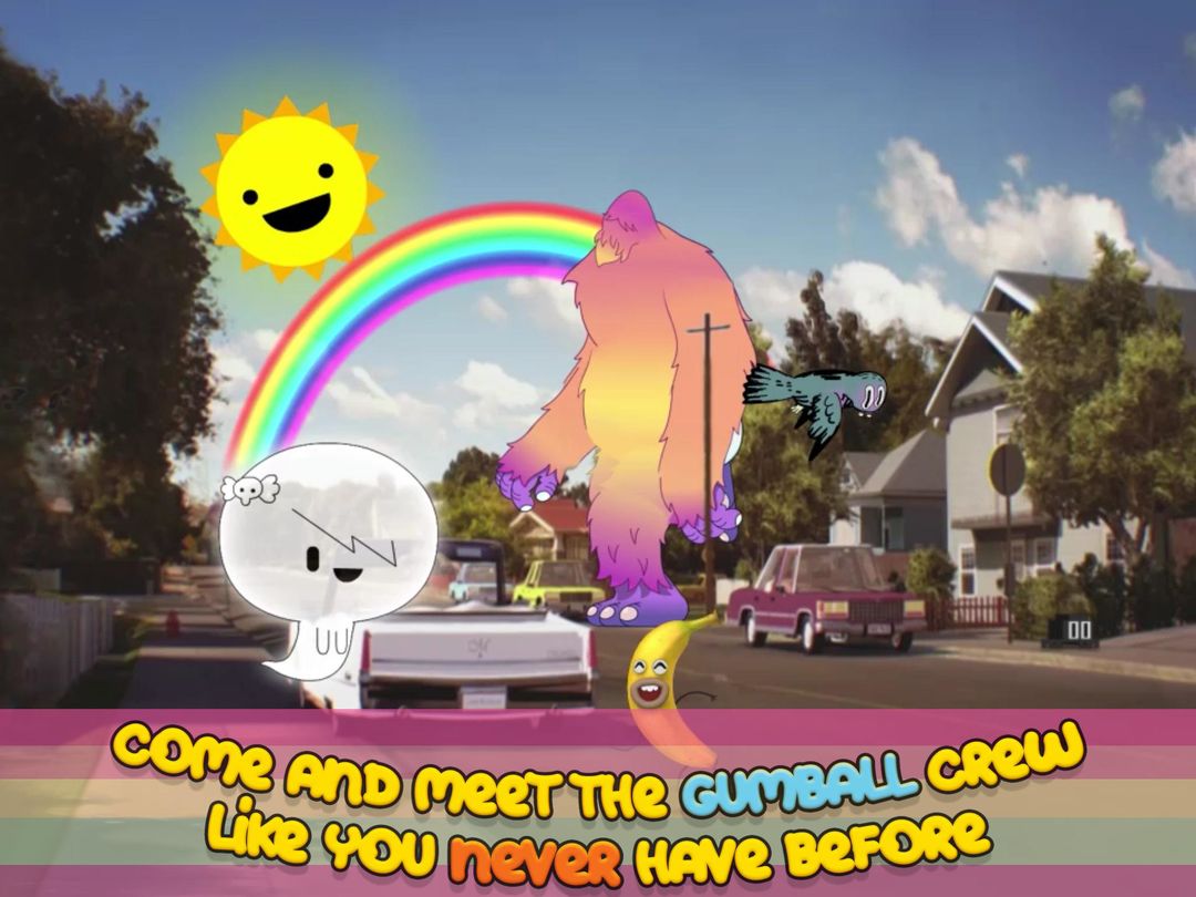 Gumball Rainbow Ruckus 게임 스크린 샷