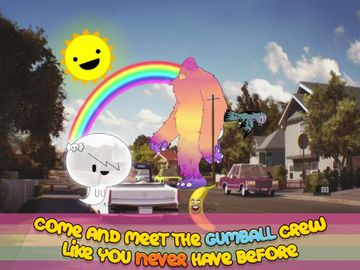 Gumball Rainbow Ruckus Game Screenshot