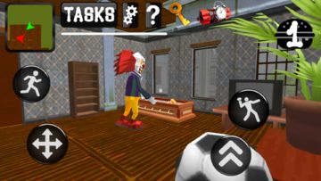 Clown Neighbor Escape Game Screenshot
