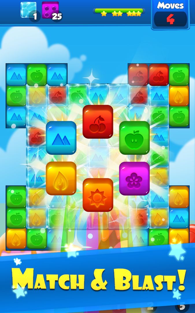 Toy Crush Smash Cubes Pop screenshot game