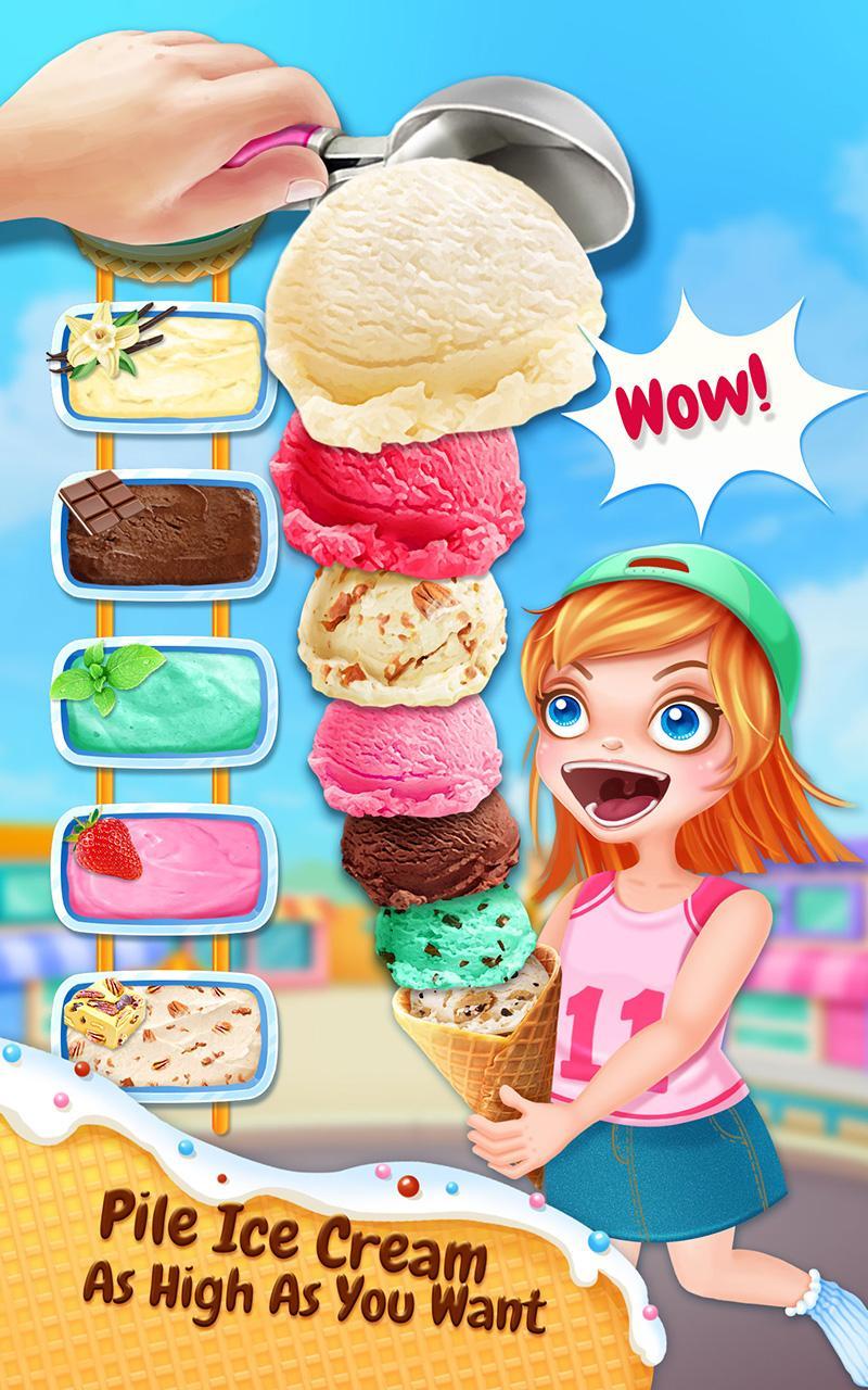 Ice Cream - Summer Frozen Food ゲームのスクリーンショット