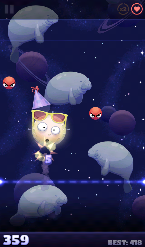 Shoot The Moon 게임 스크린 샷