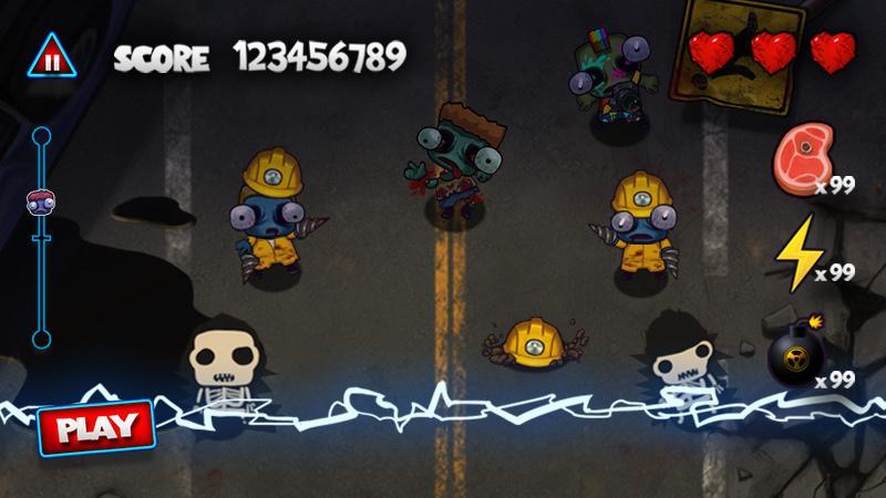 Zombie Smasher screenshot game