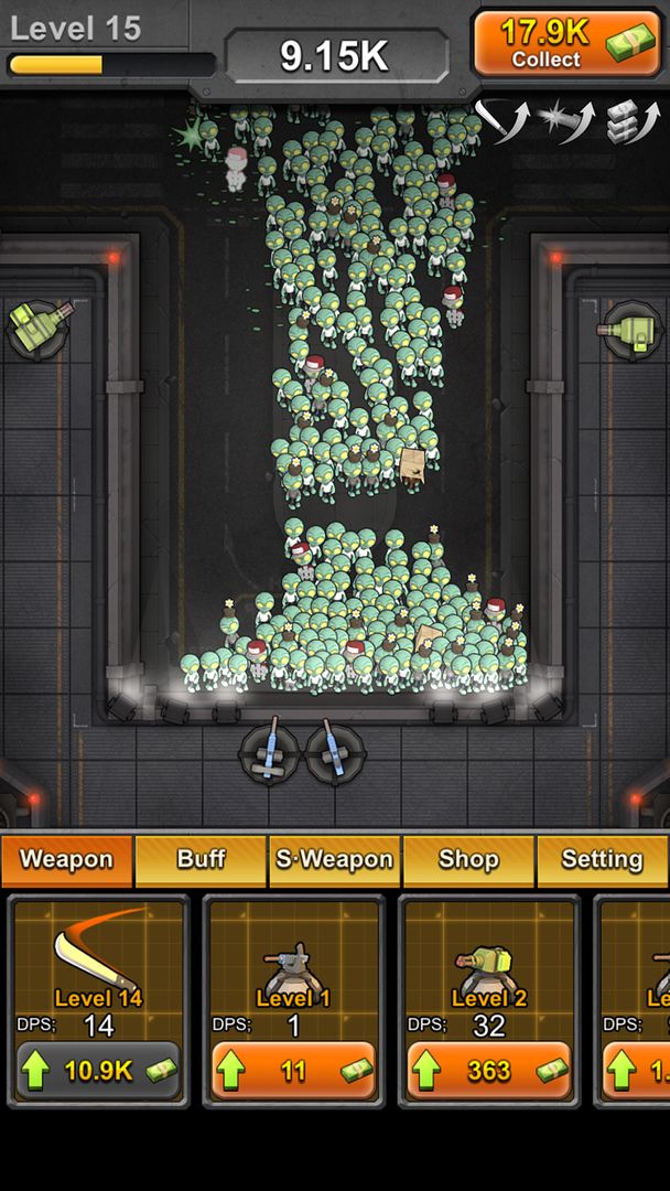 Screenshot of Idle Zombies