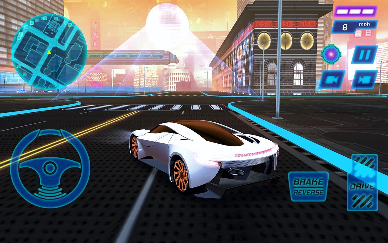 Concept Car Driving Simulator Game Screenshot