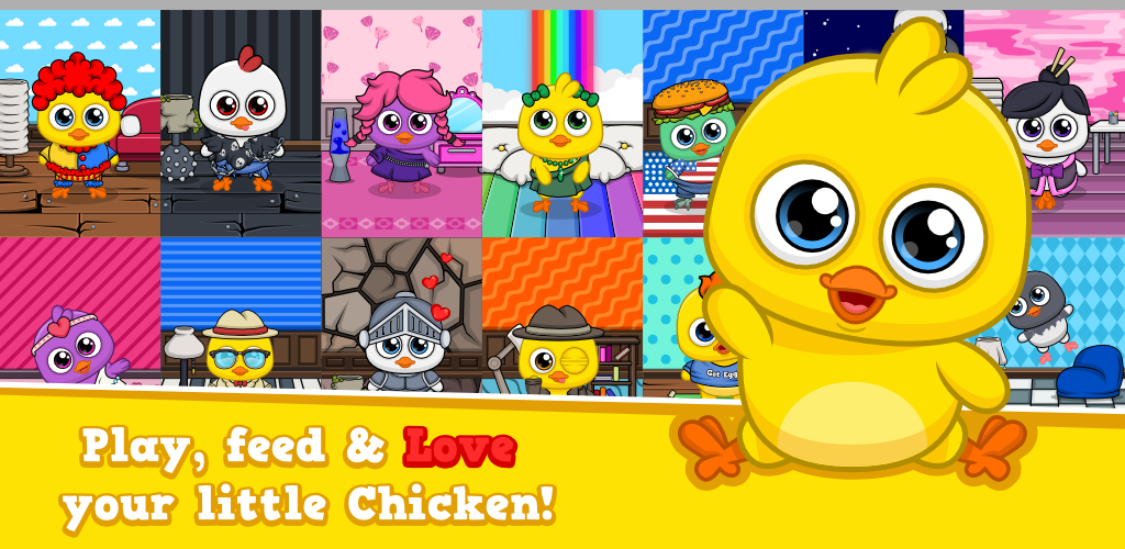 Banner of My Chicken - игра с виртуальным питомцем 1.162