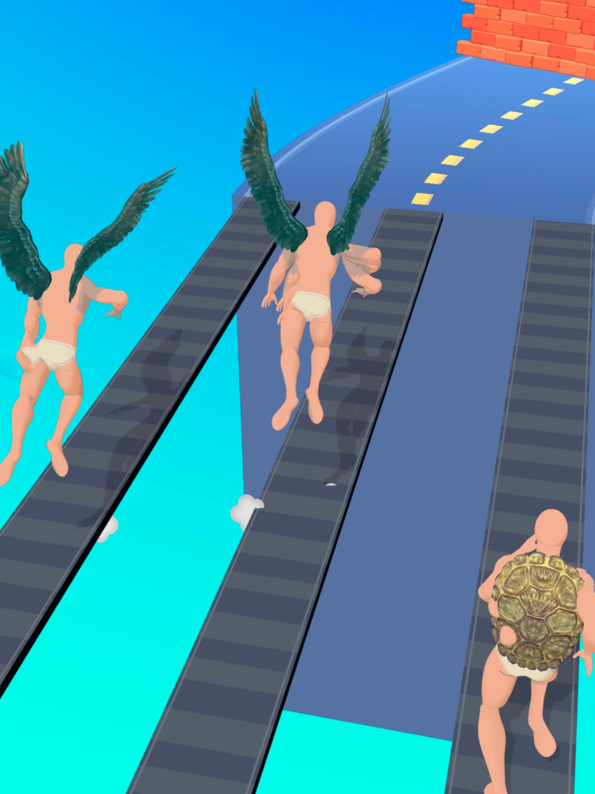 Merge Animals 3D - Mutant race Game Screenshot