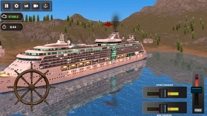 Ship Cruiser Simulator Game Screenshot