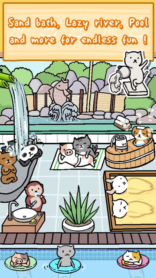 Animal Hot Springs screenshot game