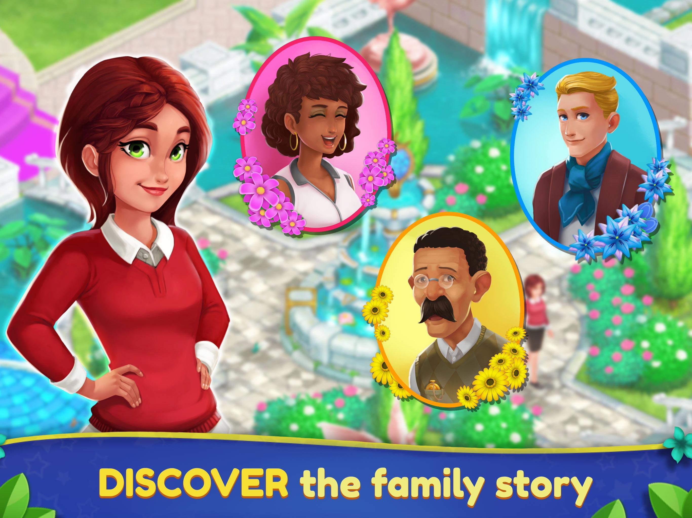 Royal Garden Tales - Match 3 Game Screenshot