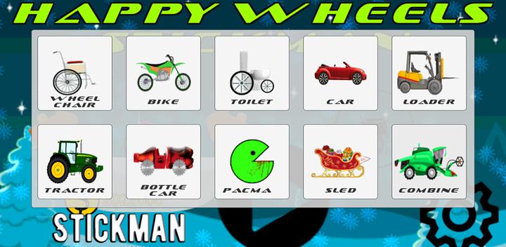 Banner of Happy Stickman wheels 0.0.8
