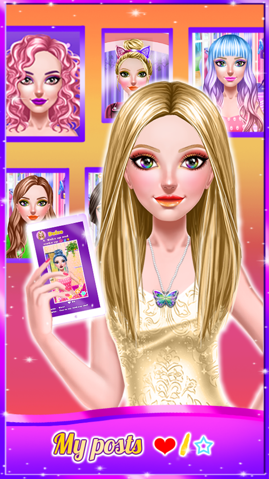 Internet Fashionista - Dress up Game ภาพหน้าจอเกม
