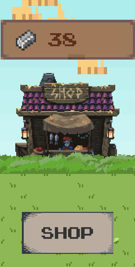 Blacksmith Iron Clicker Game Screenshot