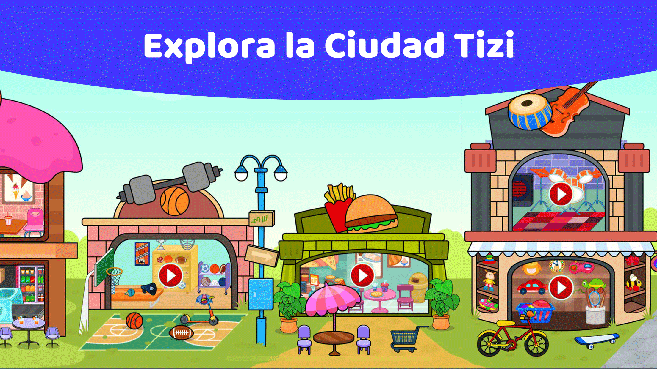 Screenshot 1 of Ciudad Tizi - Juego de Ciudad 3.6