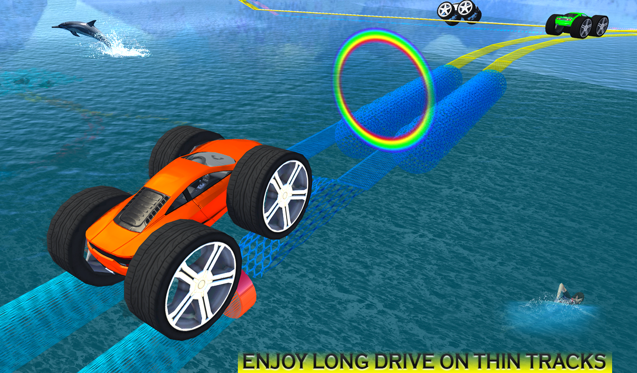 Screenshot of Impossible Monster Car Games