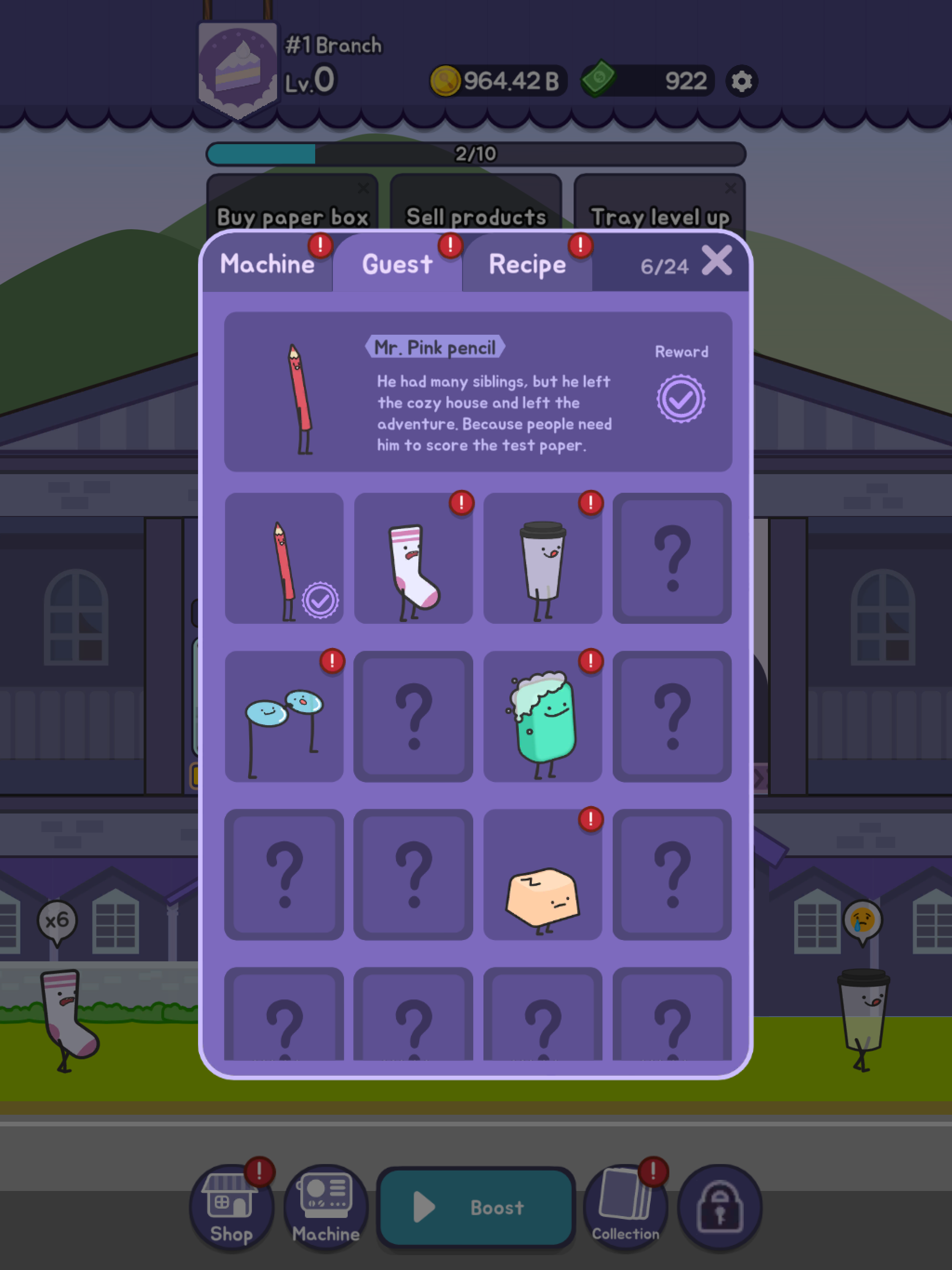 Idle Dessert Tycoon Game Screenshot