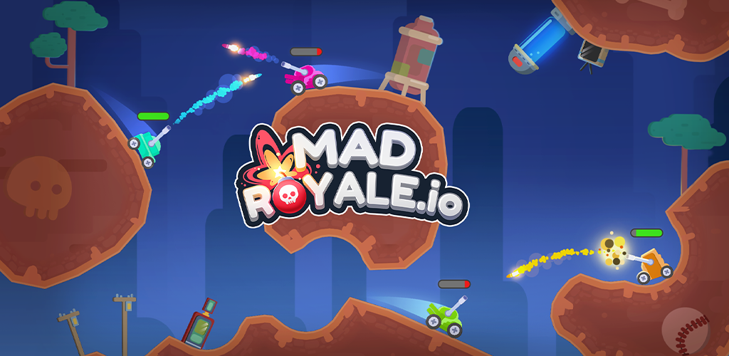 Banner of Mad Royale io – การต่อสู้รถถัง 2.006