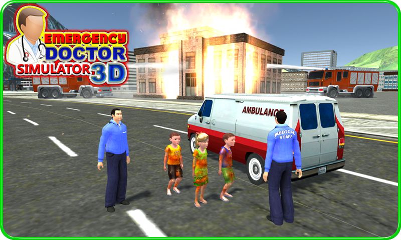 Emergency Doctor Simulator 3D 게임 스크린 샷