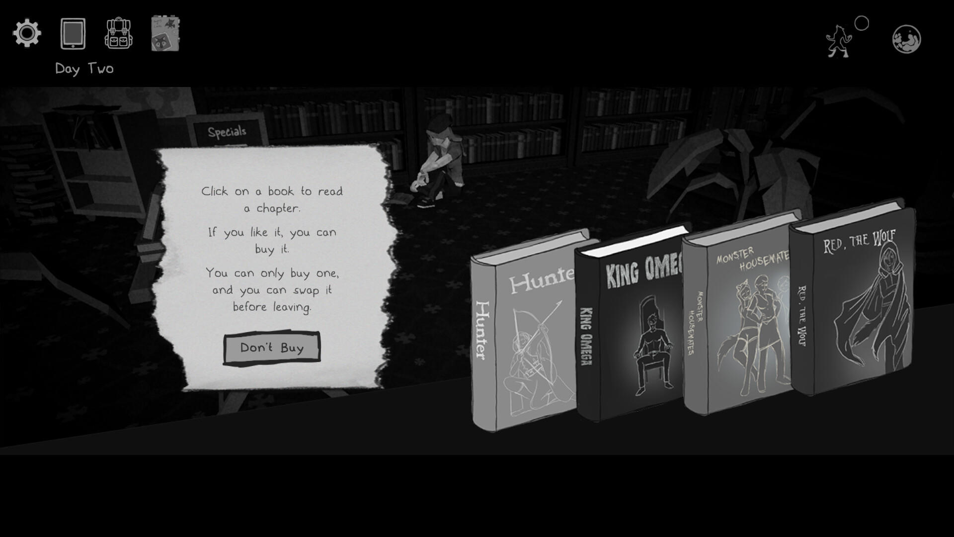 The Last Werewolf screenshot game