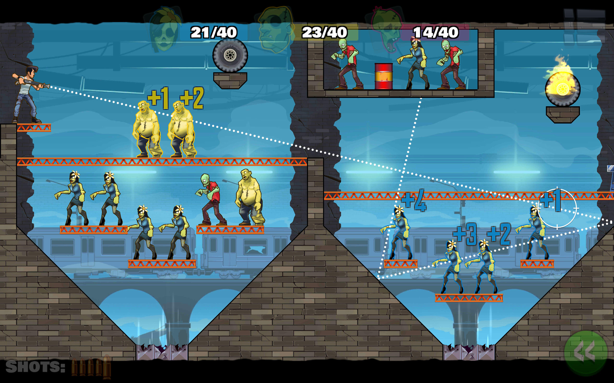 Stupid Zombies 3 ภาพหน้าจอเกม