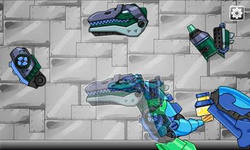 Mosa Plesio - Dino Robot Game Screenshot