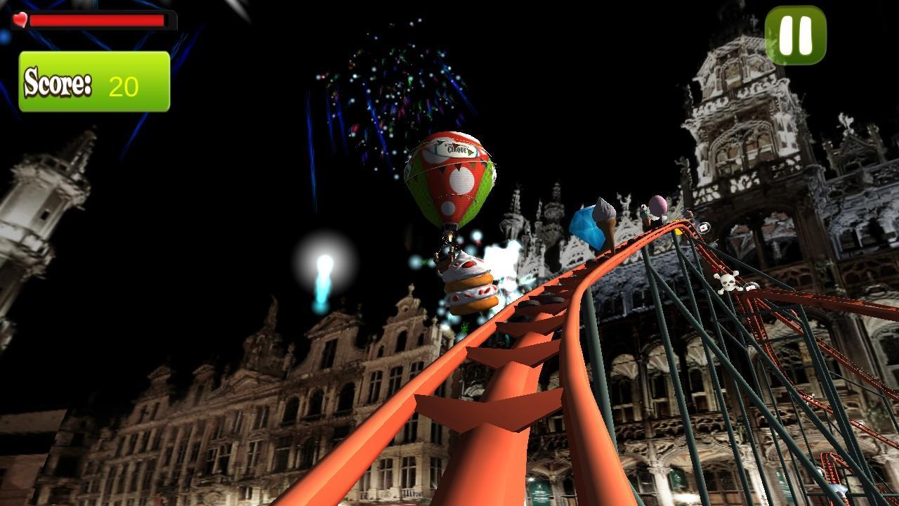 Roller Coaster Park: Fun Games ภาพหน้าจอเกม