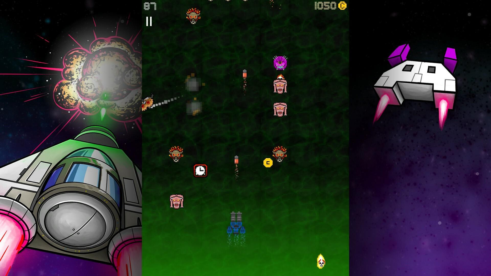 Astro Attack Game Screenshot
