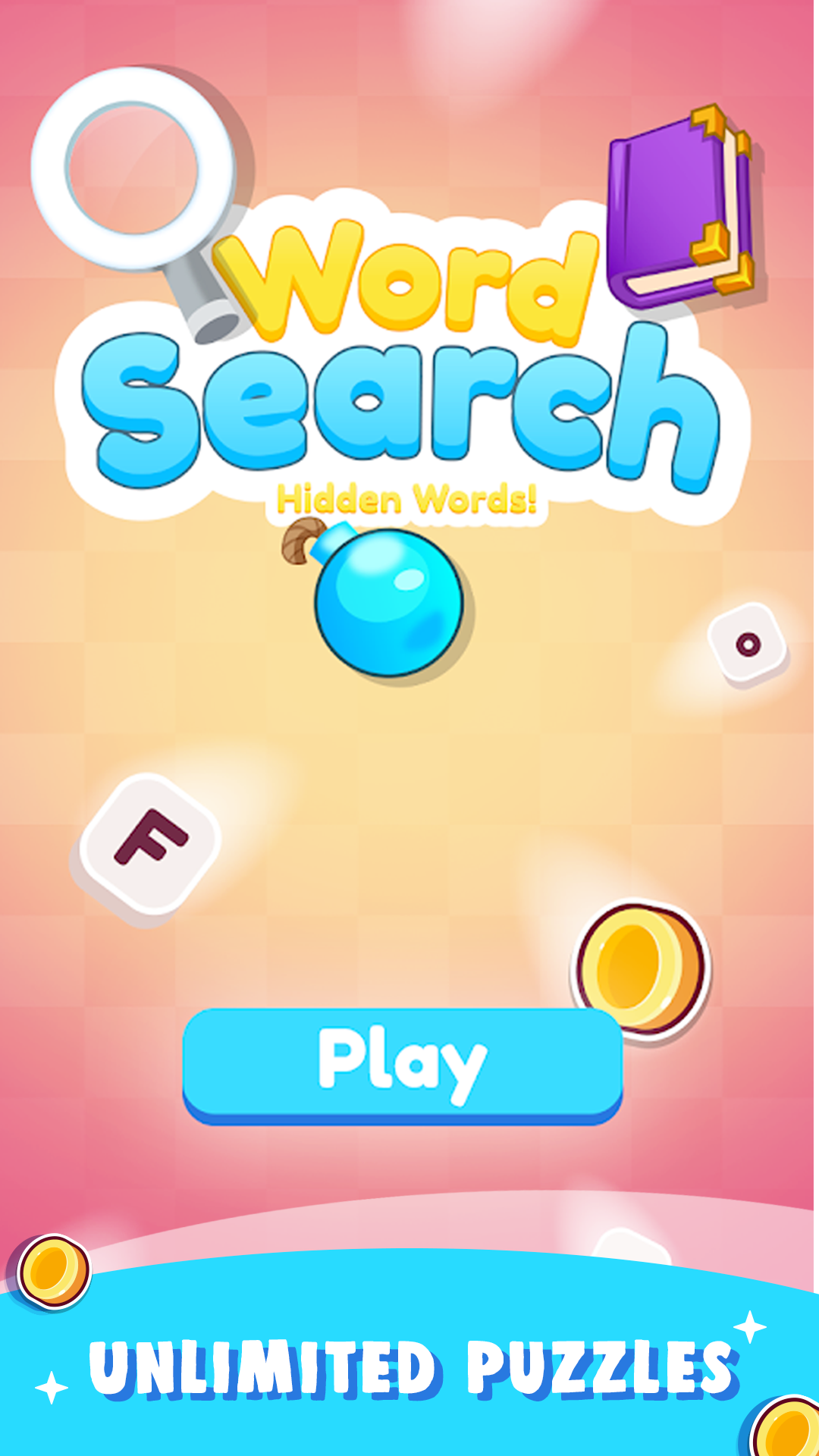 Screenshot 1 of Word Search 2: Advance Hidden Words Puzzle 1.1.0