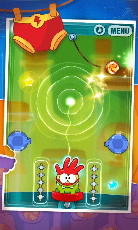 Cut the Rope: Experiments GOLD ภาพหน้าจอเกม