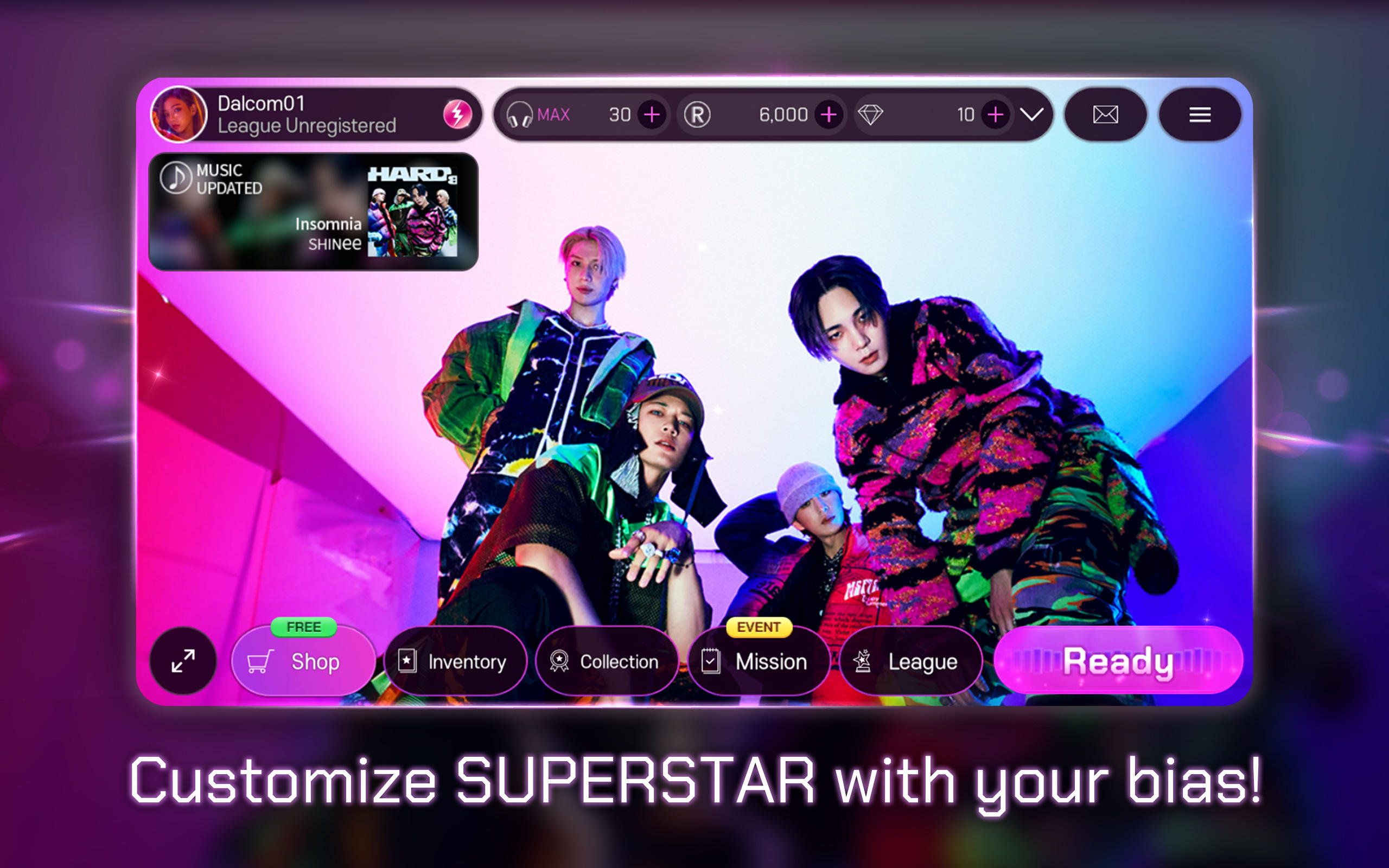 SUPERSTAR SMTOWN Game Screenshot