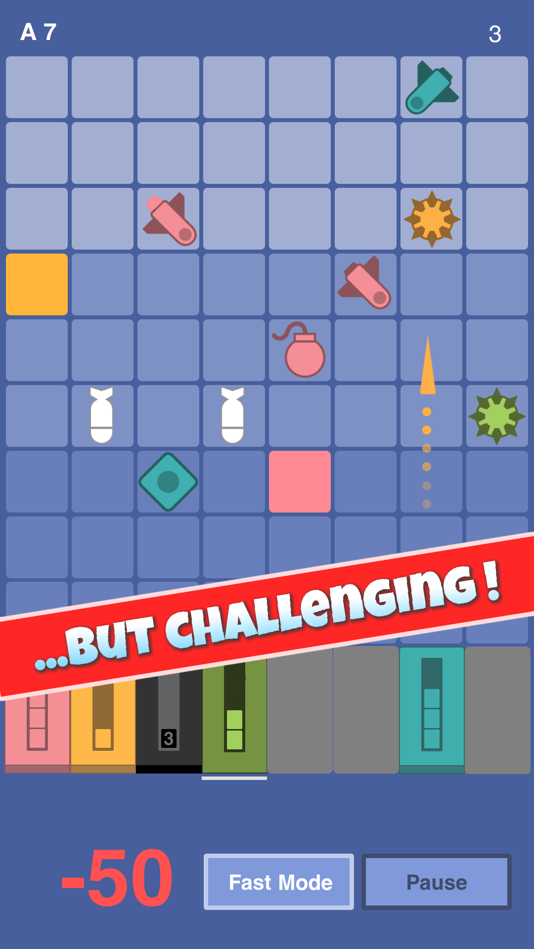 Grid Raiders Game Screenshot