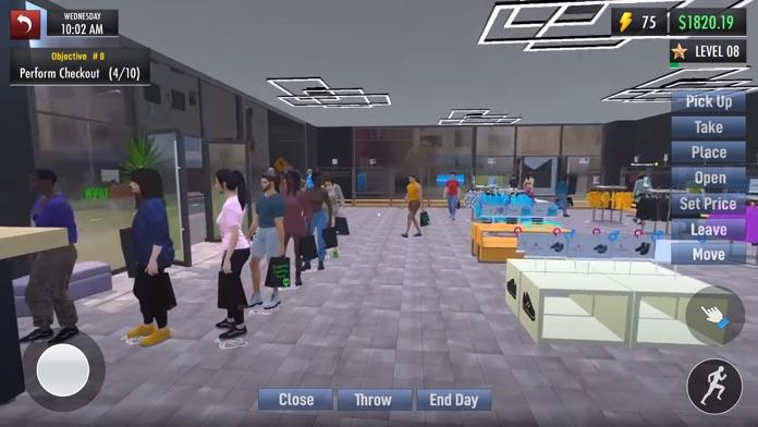Clothing Store 3D Simulator Game Screenshot