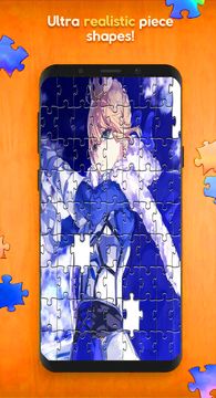 Cuplikan Layar Game Fate Anime Jigsaw Puzzle
