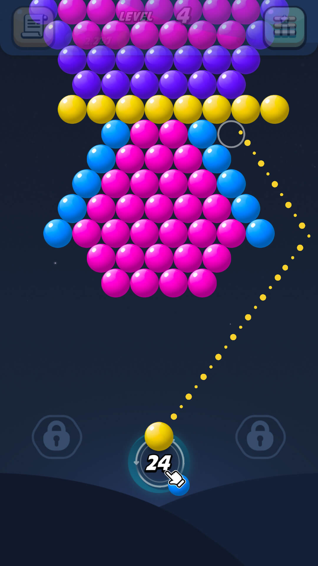 Bubble Shooter Clash Game Screenshot