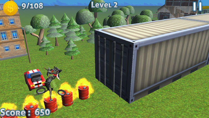 3D 顶级赛车游戏 摩托车游戏 特技有趣的免费 Game Screenshot