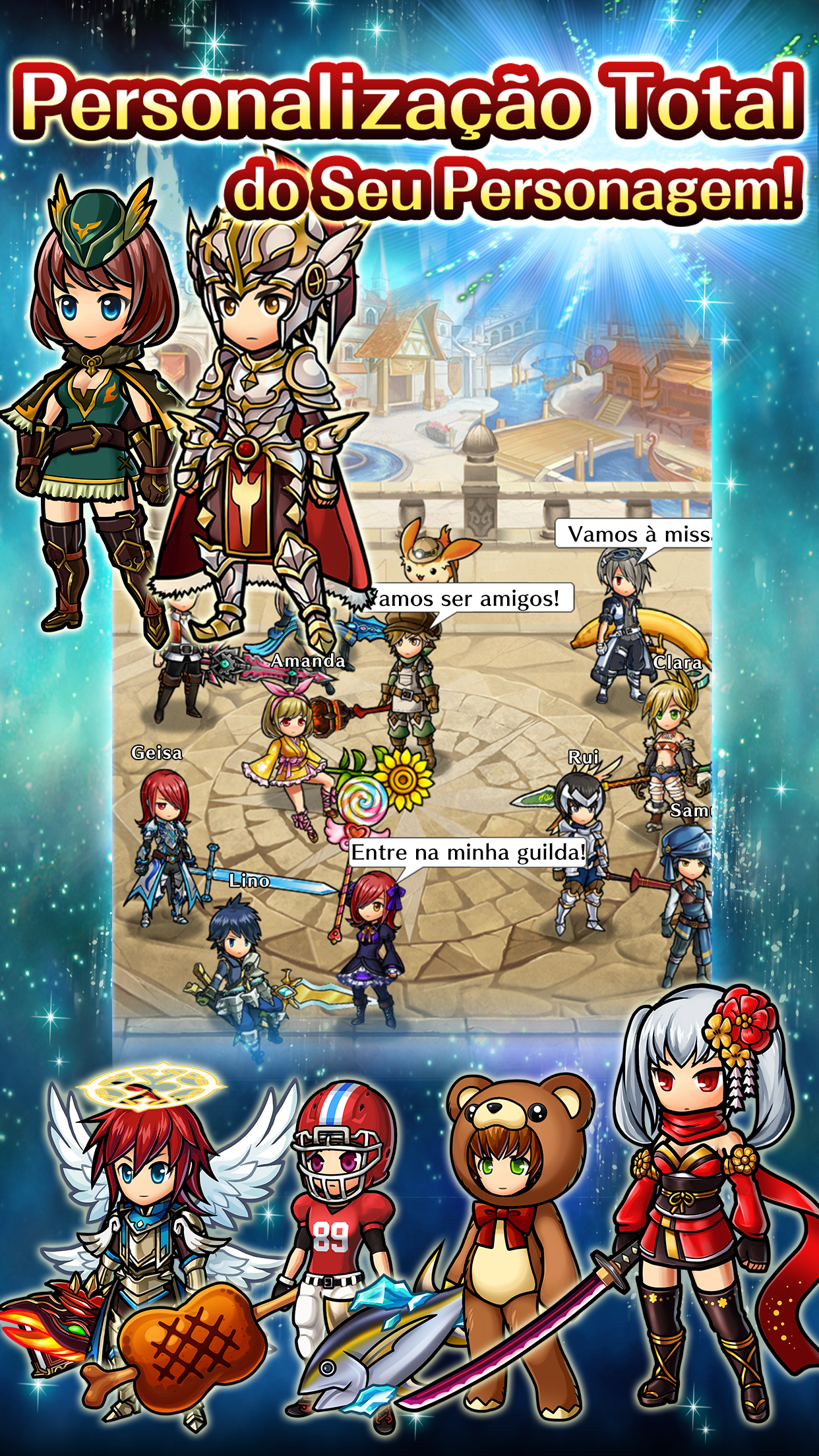 Captura de Tela do Jogo Unison League