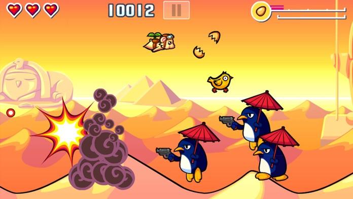 Скриншот игры Flying Hamster