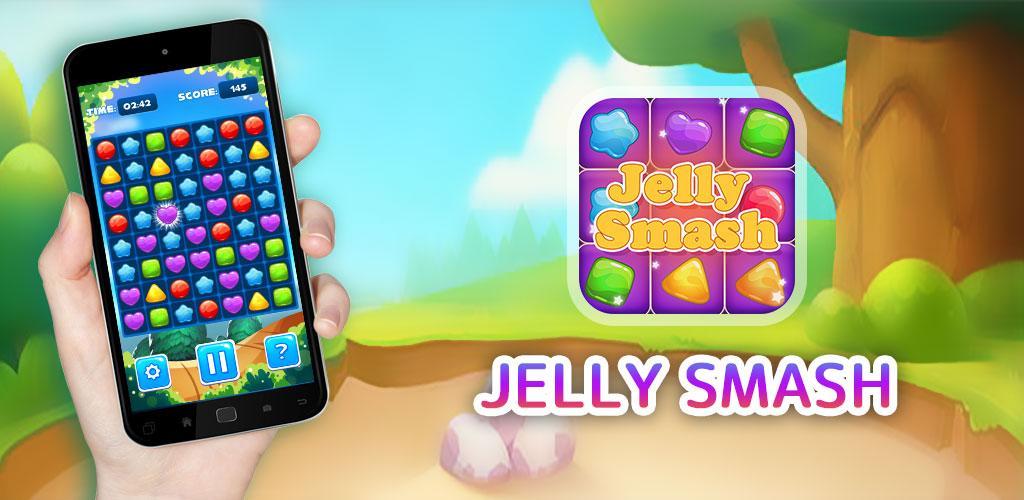 Banner of Jelly Cube Smash - ไลน์ครัชสแควร์ 1