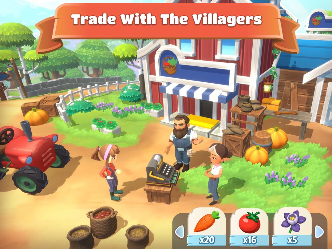 Big Farm Story screenshot game