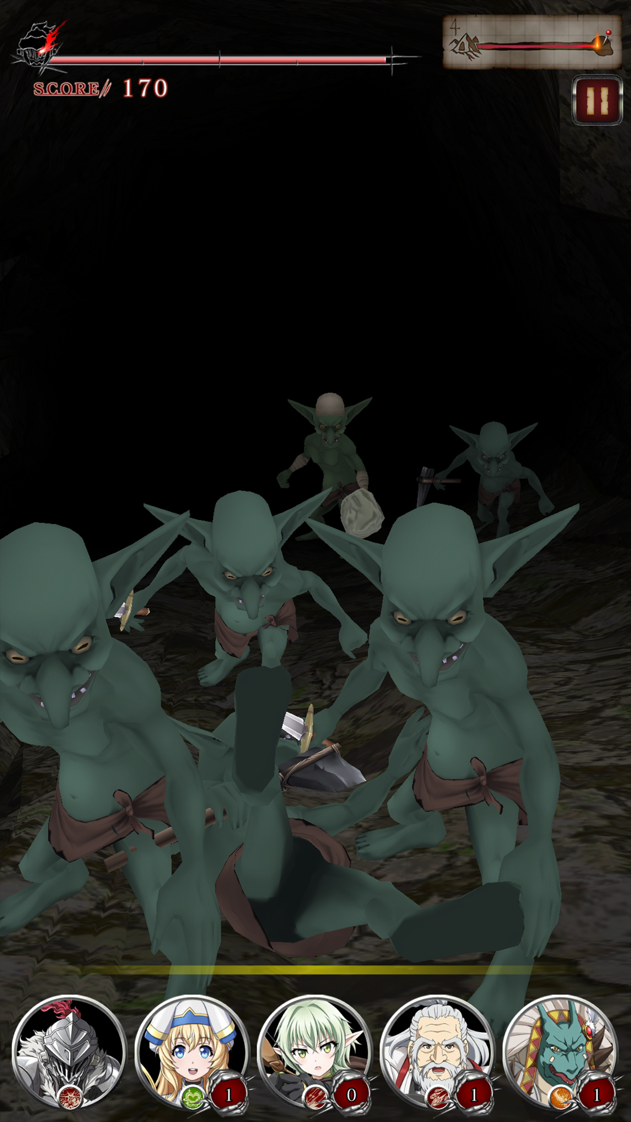 ゴブリンスレイヤー THE ENDLESS REVENGE 게임 스크린샷