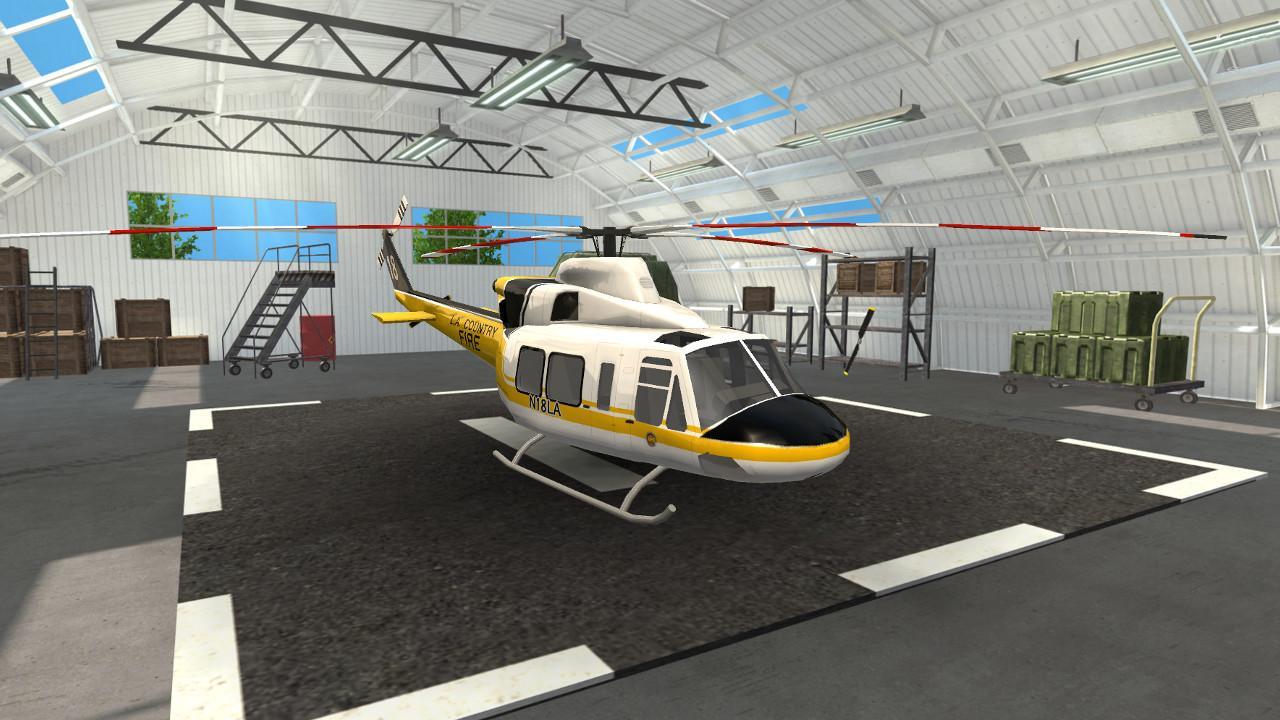 Screenshot 1 of Симулятор спасения вертолета 2.14
